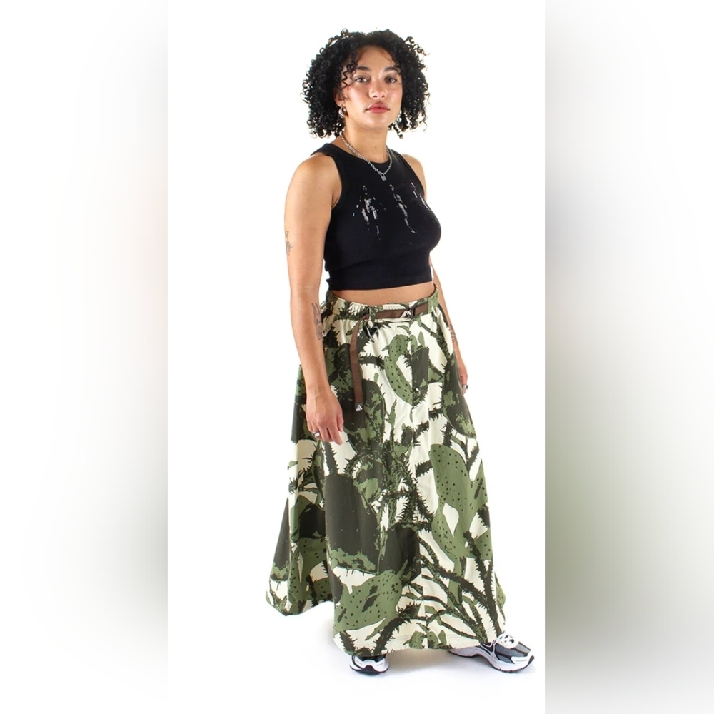 Nike Women's ACG Smith Summit Full Length Loose Fit Skirt HV0579-229 Cactus $160